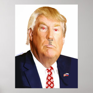 Mein Trumpf stort arkivMatte tryck