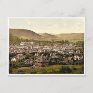 Meiningen, Thuringia, Tyskland, magnifikt Photochr Vykort