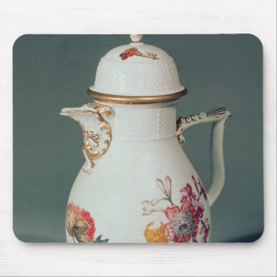Meissen kaffekruka, c.1740-50 musmatta