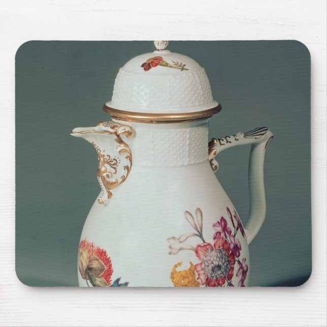Meissen kaffekruka, c.1740-50 musmatta (Framsidan)