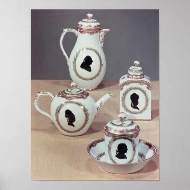 Meissen-teservice Poster (Framsidan)