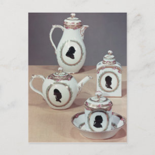 Meissen-teservice Vykort