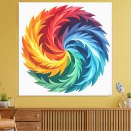  „Meister der 4 Elemente“   Canvastryck