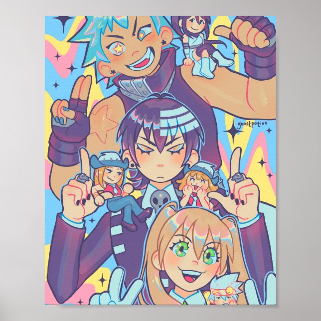 Meister och minis! poster (Framsidan)