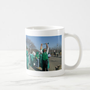 Meja-Bama (Obama) gränser med Kaffemugg