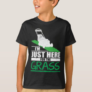 Meja för gräs för gräsklippningsmaskin för t shirt