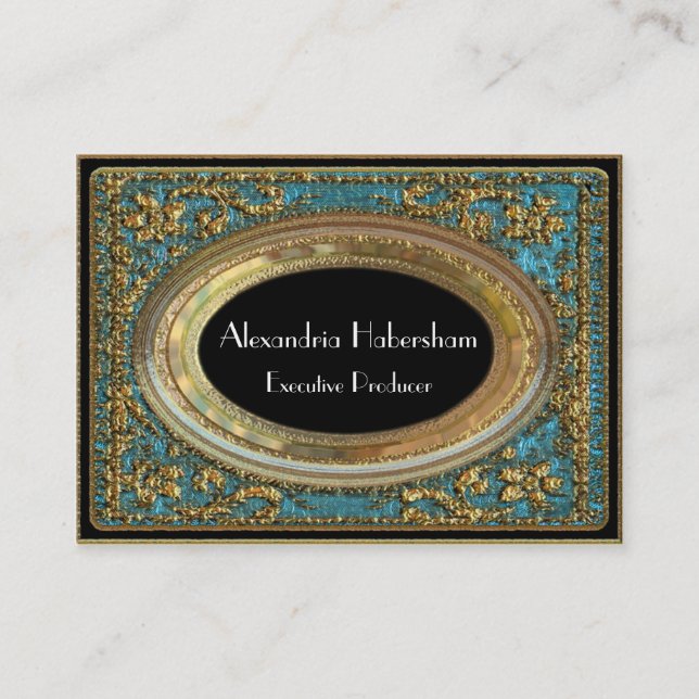 Mejadorn elegantprofessionell visitkort (Framsida)