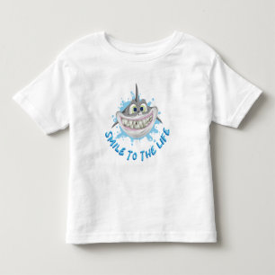 Mejande haj i tecknad stil - sjömil till livet t shirt