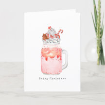 Mejeri jul pepparmint Mason burk Milkshake  