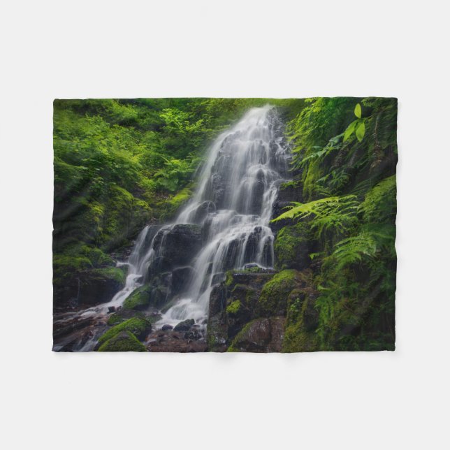 Mejerianläggningar | Colombia River Gorge Oregon. Fleecefilt (Framsidan (Horisontell))