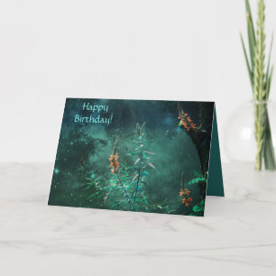 Mejeriblommor i Jade Moonlight Birthday Kort