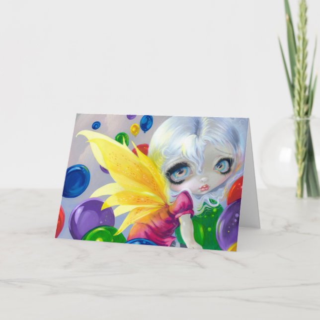 "Mejeribubblor"-gratulationskort Kort (Framsida)