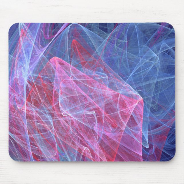 Mejeridamm Mysterious Wispy Abstrakt Shapes Musmatta (Framsidan)
