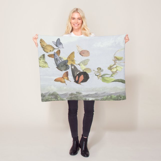 Mejeridrottningens transport | Elf World Fleecefilt (På plats)