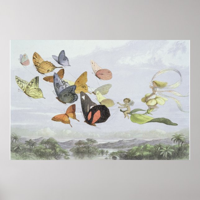 Mejeridrottningens transport | Elf World Poster (Framsidan)