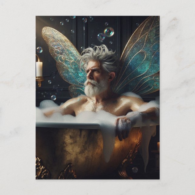 Mejeriet äldre i Bubblebadet Vykort (Framsida)