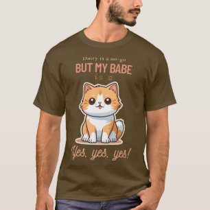 Mejeriet är ett nej, men mitt barn är ett ja! t shirt