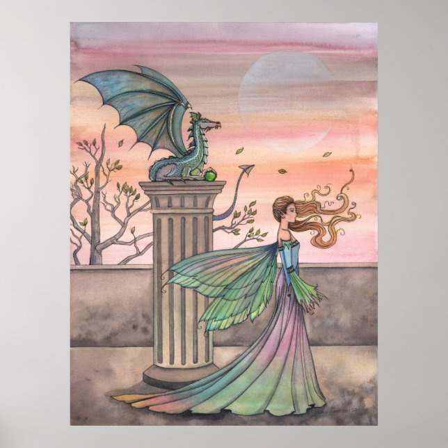 Mejeriet och Dragon Poster High Courtyard (Framsidan)