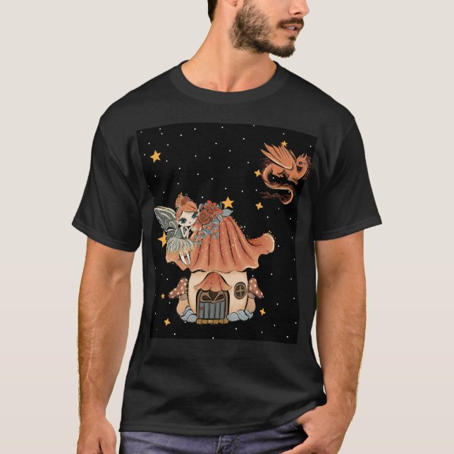 Mejeriet och Mushroom House T Shirt (Framsida)