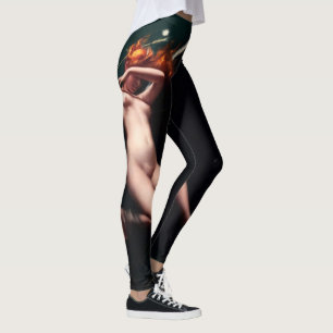 Mejeriet under Starry Himlar av Luis Ricardo Faler Leggings