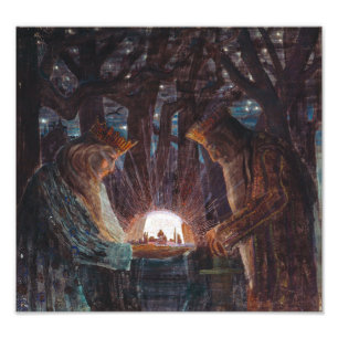 Mejerikalk i Kung   Mikalojus Ciurlionis   Fototryck