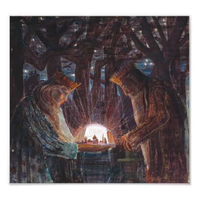 Mejerikalk i Kung | Mikalojus Ciurlionis | Fototryck (Framsidan)