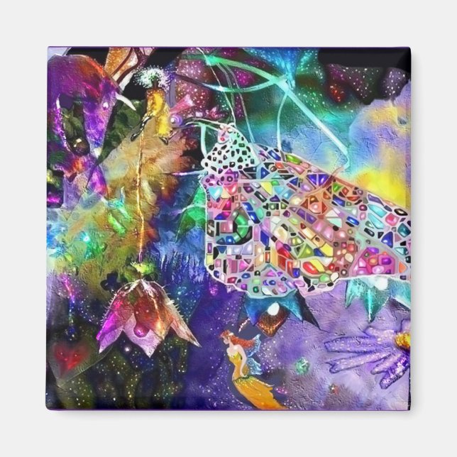 Mejerikalvar, magnet (Framsidan)