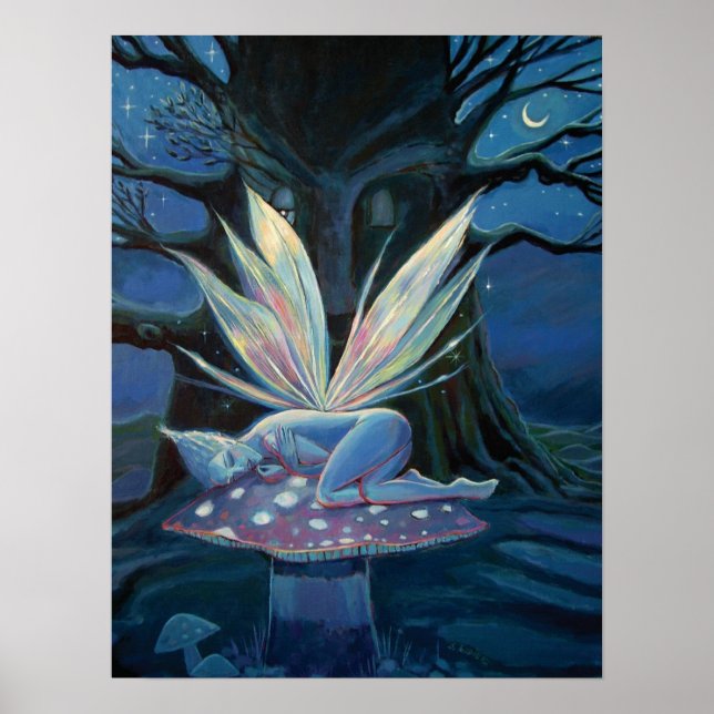 Mejerikonst Poster - "Wood Spirit" (Framsidan)