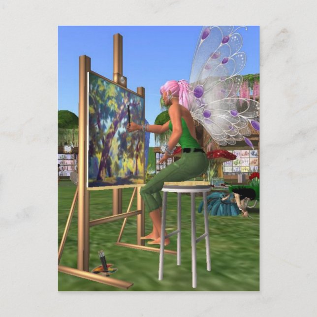 Mejerikonstnärer Vykort (Framsida)