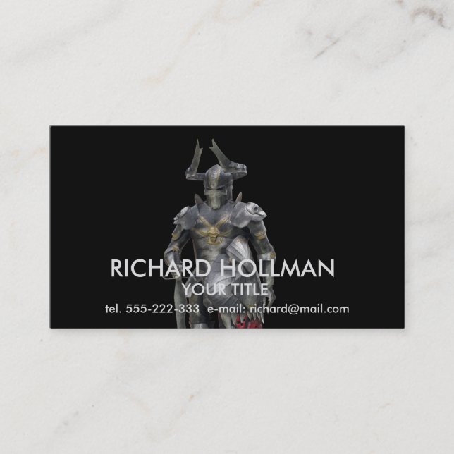 Mejerikrigare Visitkort (Framsida)