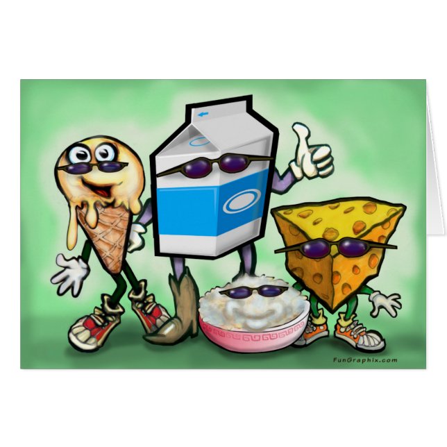 Mejerilivsmedelsgruppen Hälsningskort (Framsidan Horizontal)