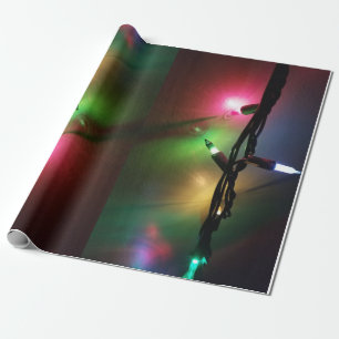 Mejeriljus med snurrande färg orber presentpapper