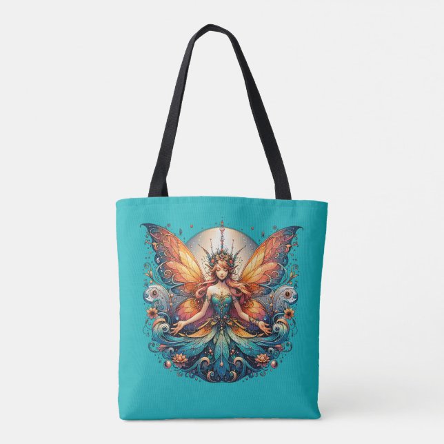 Mejerimagiska, Magiska Fantasy Vibe Tygkasse (Baksida)