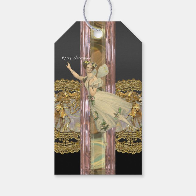 Mejeripåminnelse jul presentetikett (Framsidan)