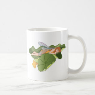 Mejeripjäser på Lotus Löv Kaffemugg