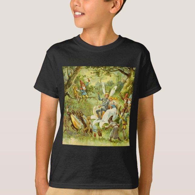 Mejeriprins och Thumbelina T-shirt (Framsida)