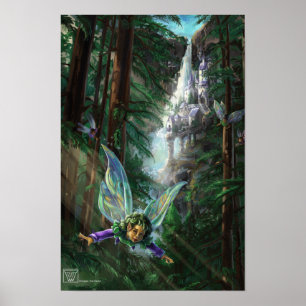 Mejeriprodukter och Castles Fantasy Art Poster