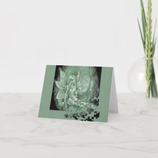 Mejeripussel-anteckningskort Kort