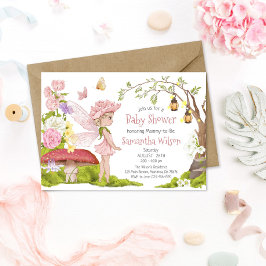 Mejeriskåda för inbjudan till Blommigten Fairy Sho