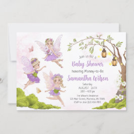 Mejeriskåda för inbjudan till Blommigten Fairy Sho