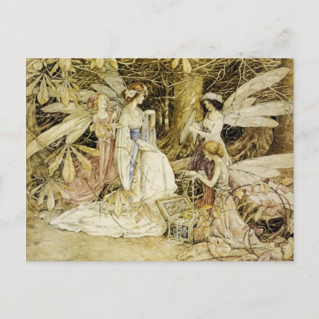 "Mejerjuvelerna" Vykort (Framsida)