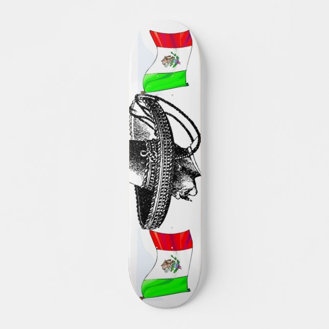 Mejicano-Mexicano Skateboard Bräda 21,5 Cm (Framsida)