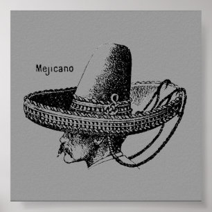 Mejicano-Mexiko-Poster Poster