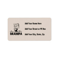 Mejla nya Grampa T-tröjor och presenter
