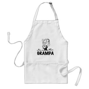 Mejla nya Grampa T-tröjor och presenter Förkläde