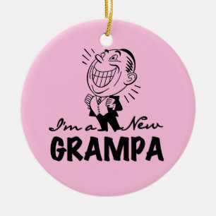 Mejla nya Grampa T-tröjor och presenter Julgransprydnad Keramik