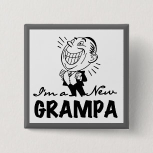 Mejla nya Grampa T-tröjor och presenter Knapp