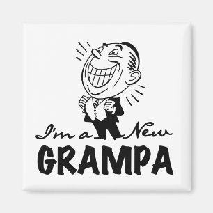Mejla nya Grampa T-tröjor och presenter Magnet