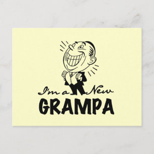 Mejla nya Grampa T-tröjor och presenter Vykort