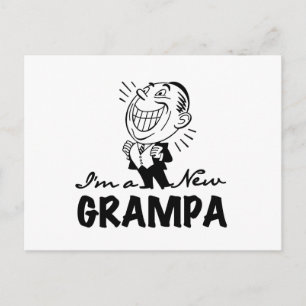 Mejla nya Grampa T-tröjor och presenter Vykort